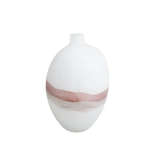 Flowing Vase A | White | Myka Home