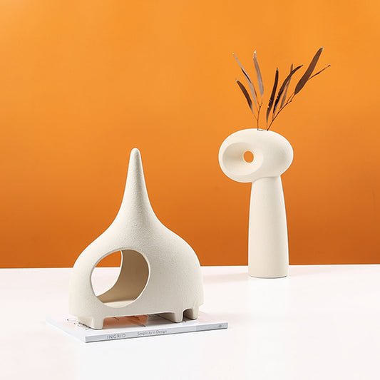 Single Eye Ceramic Sclupture | Myka Home
