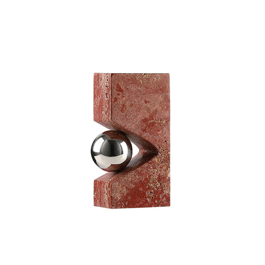 Spherical Marble Ornament B | Myka Home
