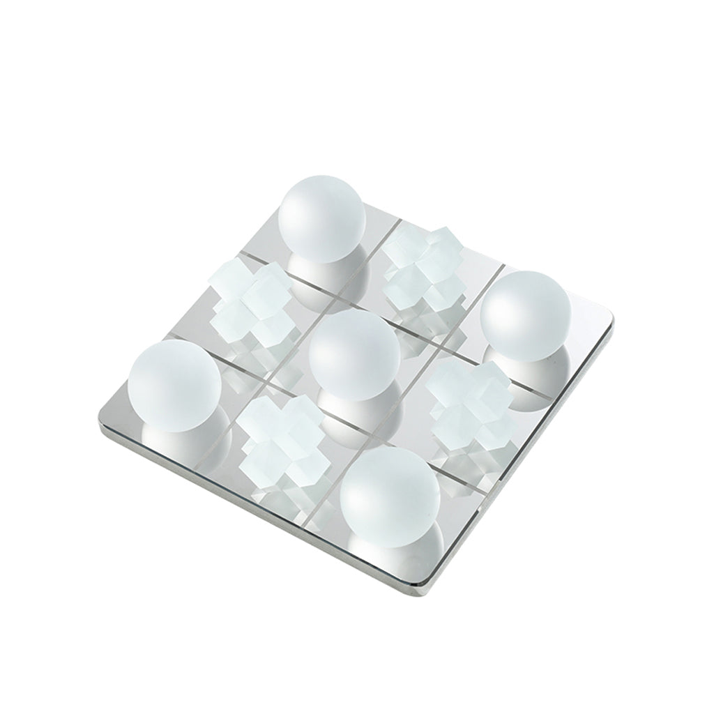 Square Crystal Tic Tac Toe | Myka Home
