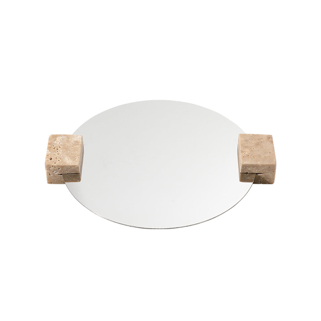 Round Mirror Plate | Myka Home