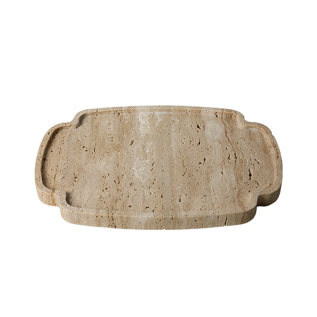 Cloud Edge Marble Plate | Myka Home