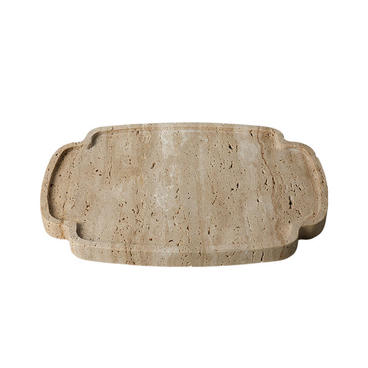 Cloud Edge Marble Plate | Myka Home