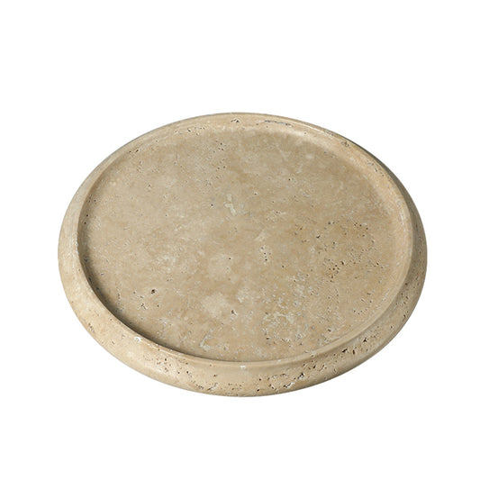 Simple Marble Plate | Yellow | Myka Home