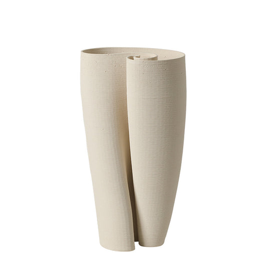 Ceramic Threaded Rotating Vase A | Myka Home