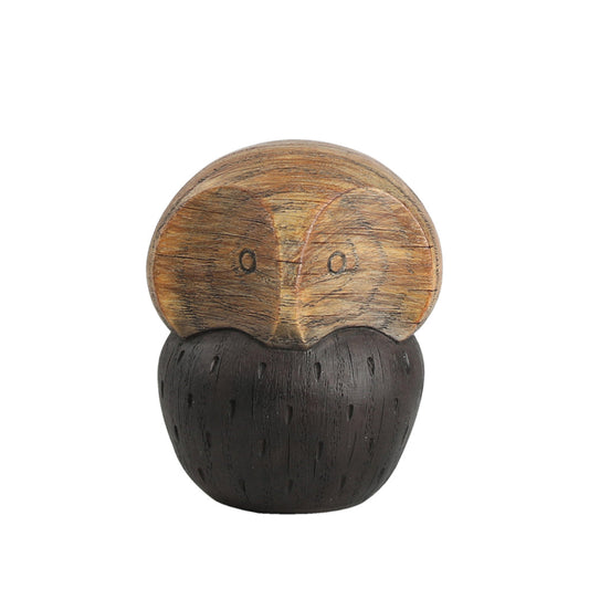 Wood Owl B | Myka Home