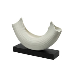 Boat Shaped Ornament | Black | Myka Home