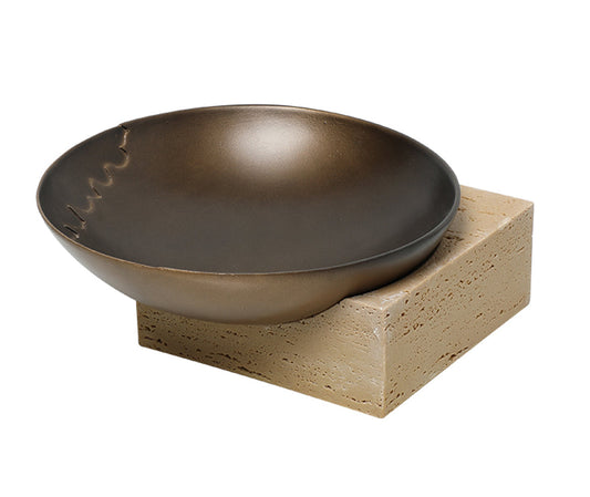 Gold Inlaid Plate | Myka Home