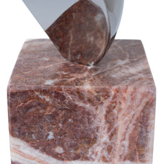 Silver Winged Sculpture | Red Ochre | Myka Home