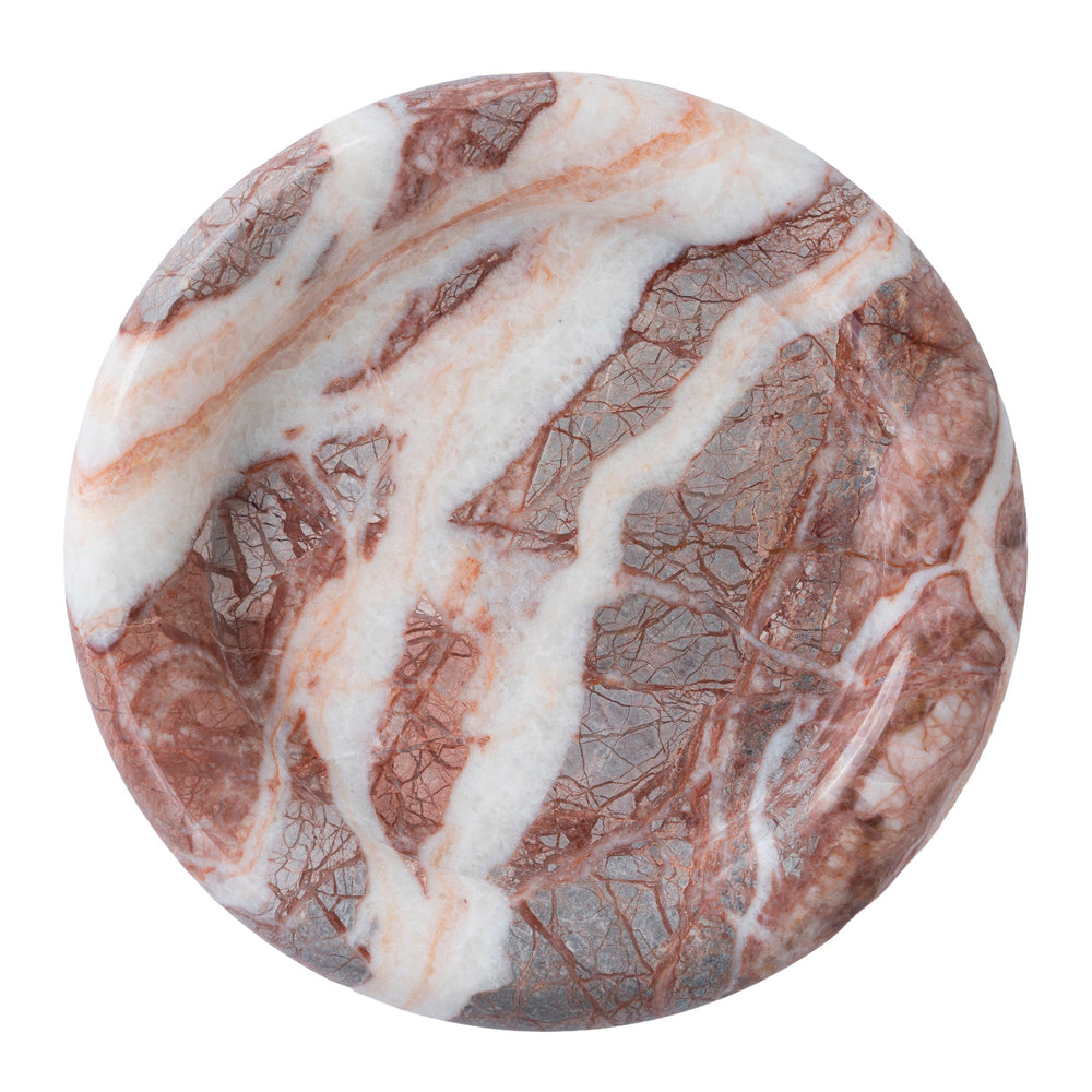 Marble Bowl | Red Ochre | Myka Home - View 5