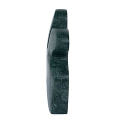 Carved Marble Accent Sculpture | Green | Myka Home
