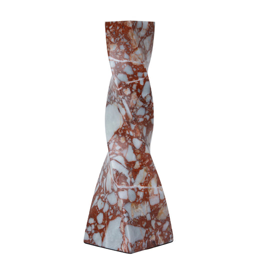 Spiral Marble Decor | Bulgari Red | Myka Home
