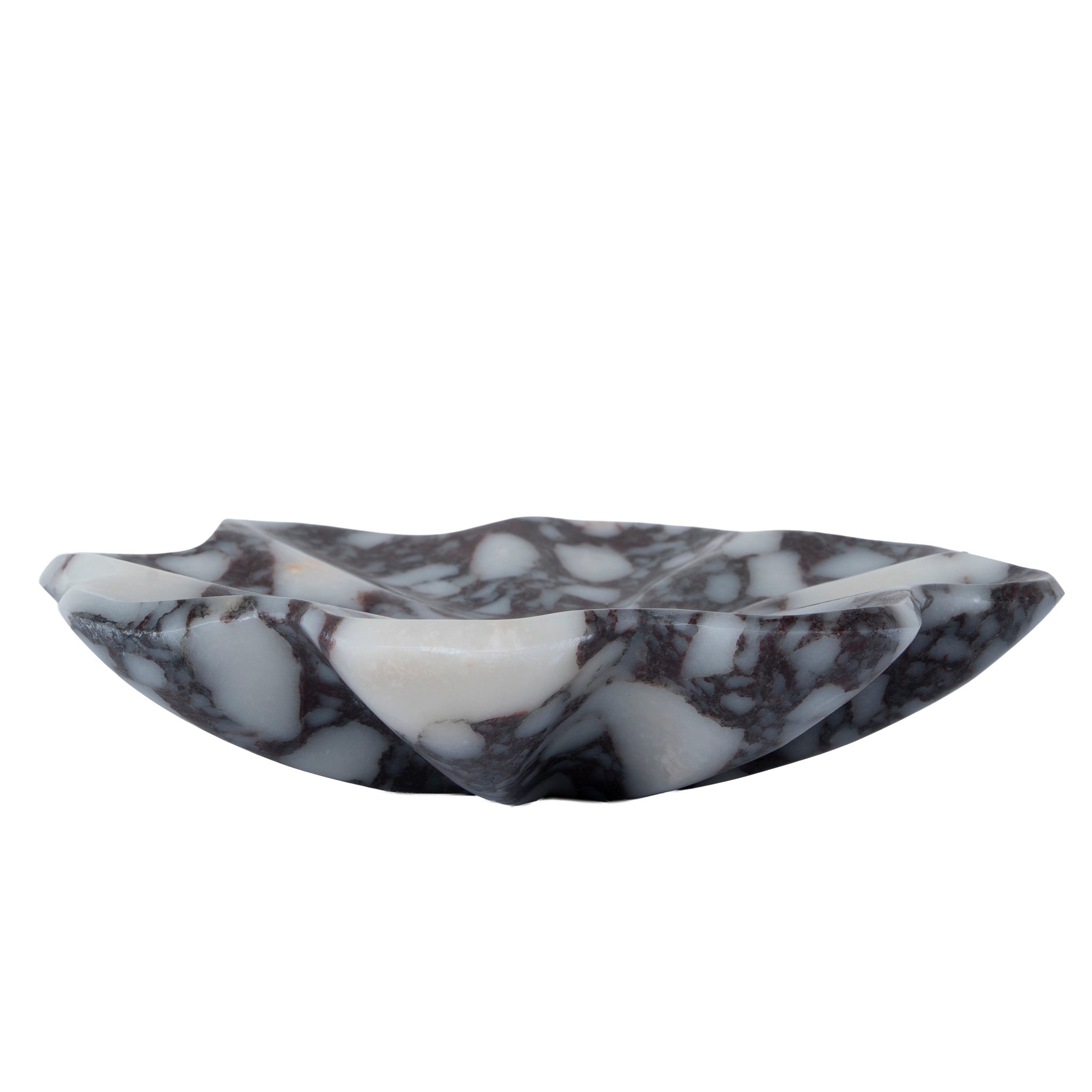 Sculptural Marble Tray | Bulgari Purple | Myka Home