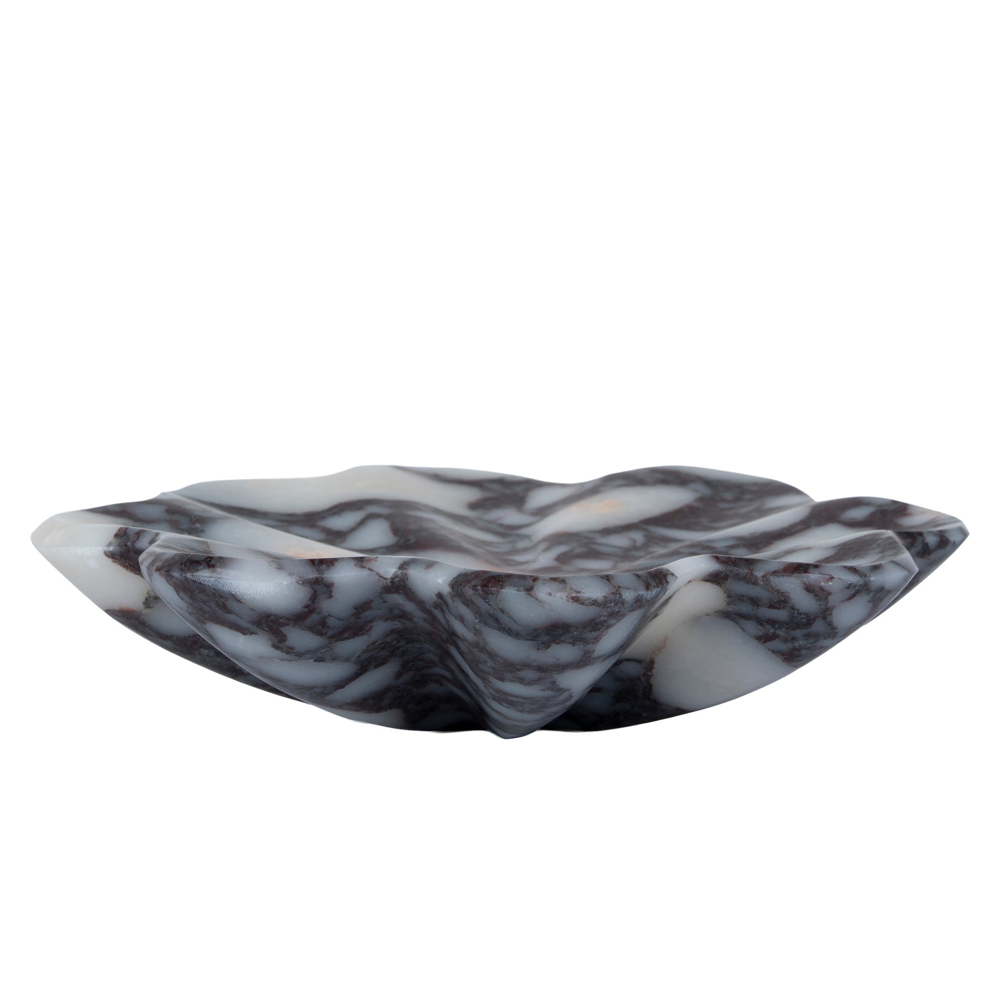 Sculptural Marble Tray | Bulgari Purple | Myka Home