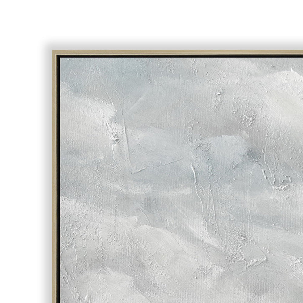 80 x 120cm Framed Canvas | Natural | Myka Home - View 2