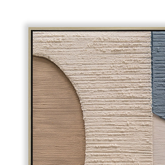80 x 120cm Framed Canvas | Natural | Myka Home