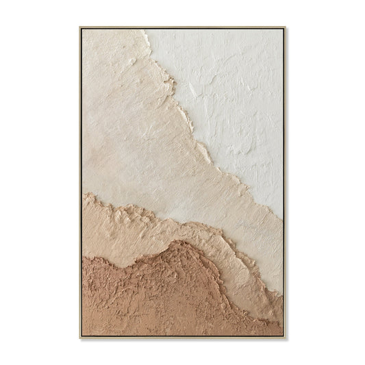 80 x 120cm Framed Canvas | Natural | Myka Home