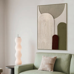 60 x 90cm Framed Canvas | Natural | Myka Home