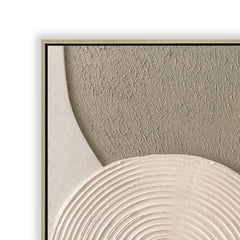 60 x 90cm Framed Canvas | Natural | Myka Home