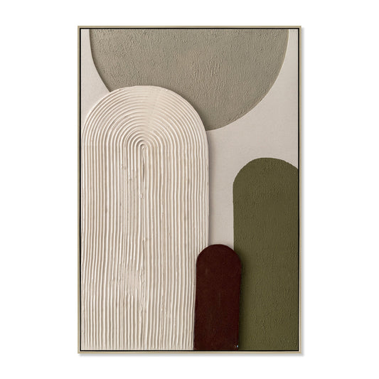 60 x 90cm Framed Canvas | Natural | Myka Home