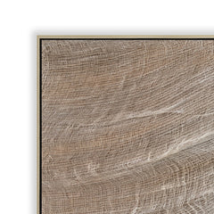 80 x 100cm Framed Canvas | Natural | Myka Home