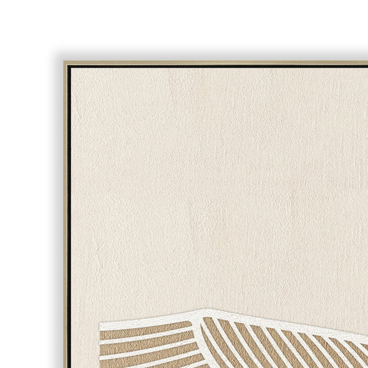 80 x 120cm Framed Canvas | Natural | Myka Home