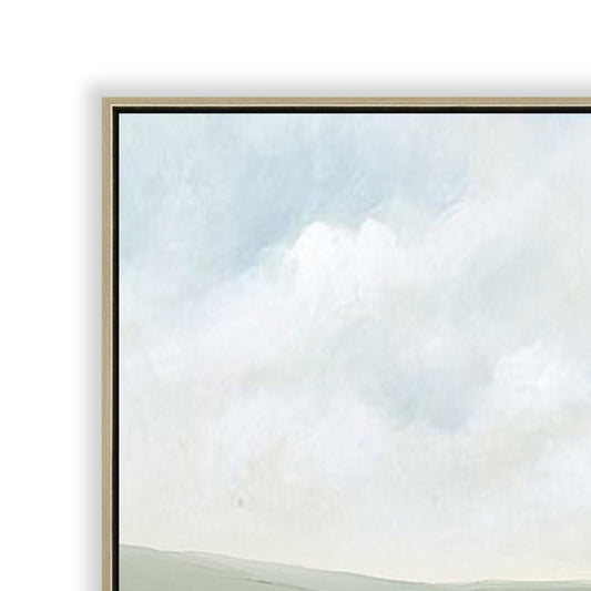 120 x 80cm Framed Canvas | Natural | Myka Home