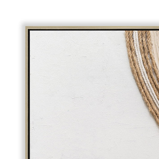 60 x 90cm Framed Canvas | Natural | Myka Home
