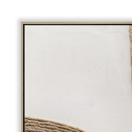 60 x 90cm Framed Canvas | Natural | Myka Home