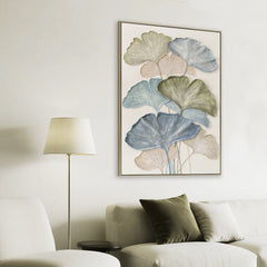 80 x 120cm Framed Canvas | Natural | Myka Home