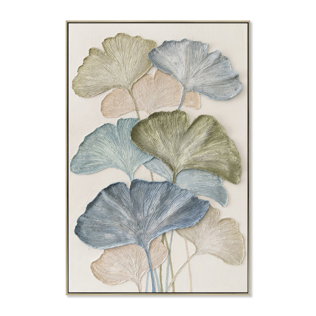 80 x 120cm Framed Canvas | Natural | Myka Home