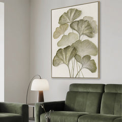 80 x 120cm Framed Canvas | Natural | Myka Home