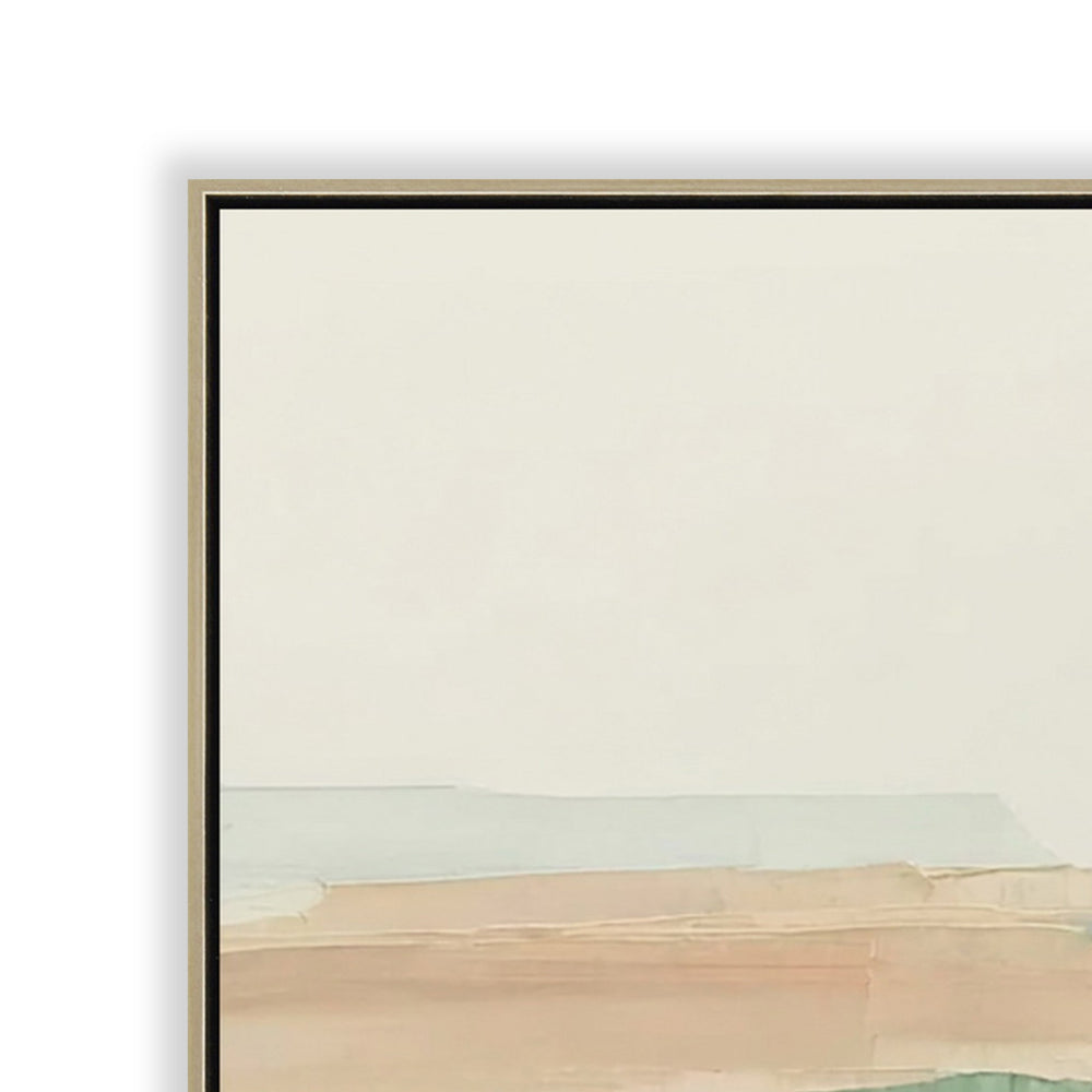 120 x 80cm Framed Canvas | Natural | Myka Home - View 2