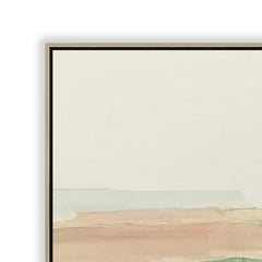 120 x 80cm Framed Canvas | Natural | Myka Home
