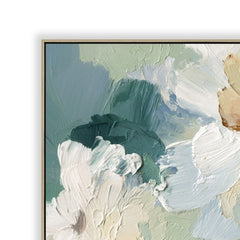 100 x 100cm Framed Canvas | Natural | Myka Home