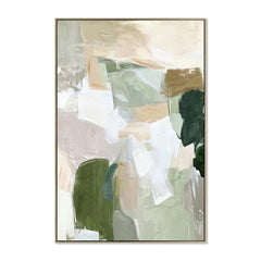 80 x 120cm Framed Canvas | Natural | Myka Home