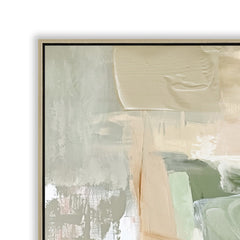 80 x 120cm Framed Canvas | Natural | Myka Home