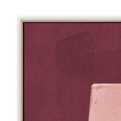 100 x 140cm Framed Canvas | Natural | Myka Home