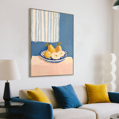 80 x 120cm Framed Canvas | Natural | Myka Home