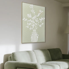 60 x 90cm Framed Canvas | Natural | Myka Home