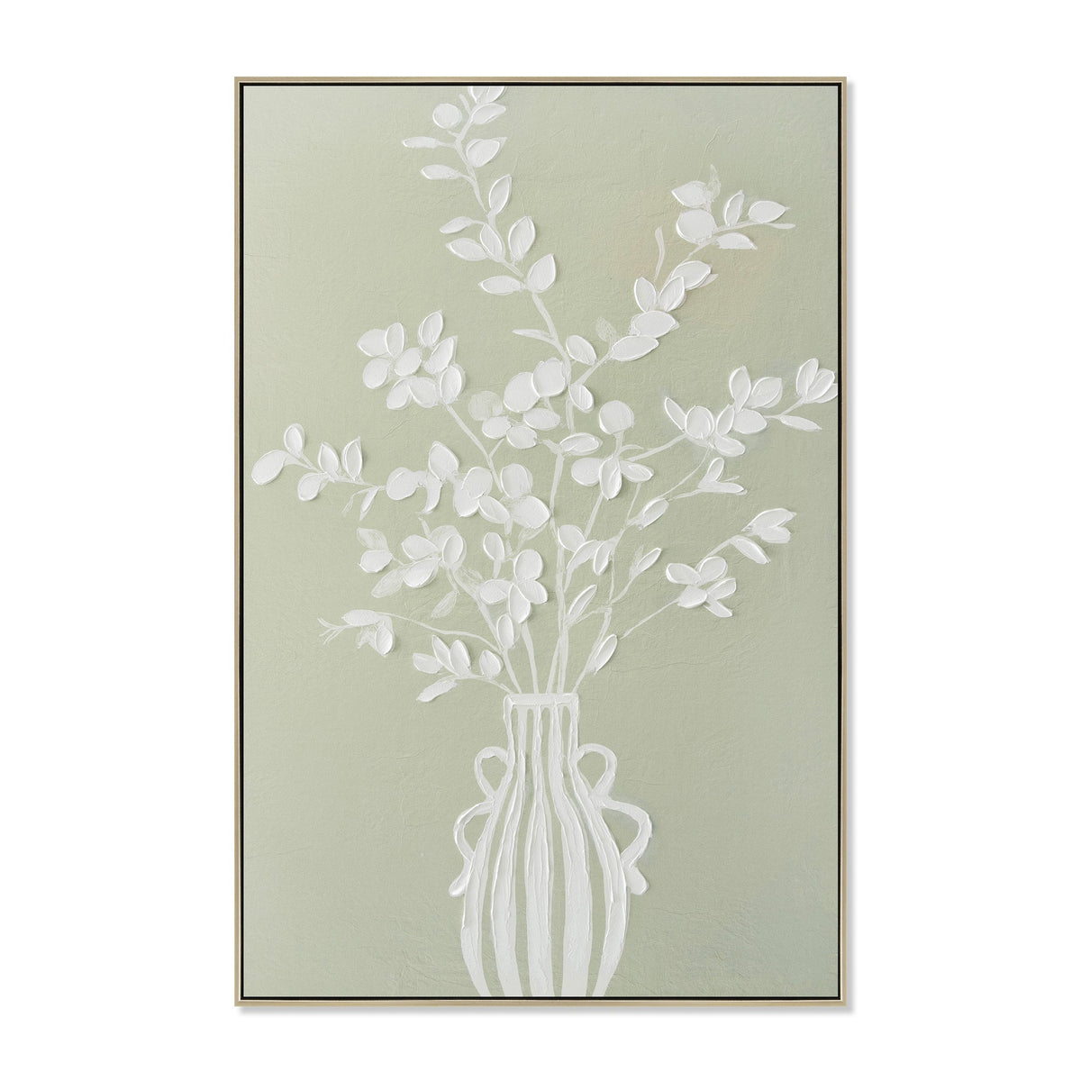 60 x 90cm Framed Canvas | Natural | Myka Home