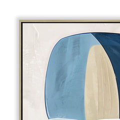 80 x 120cm Framed Canvas | Natural | Myka Home