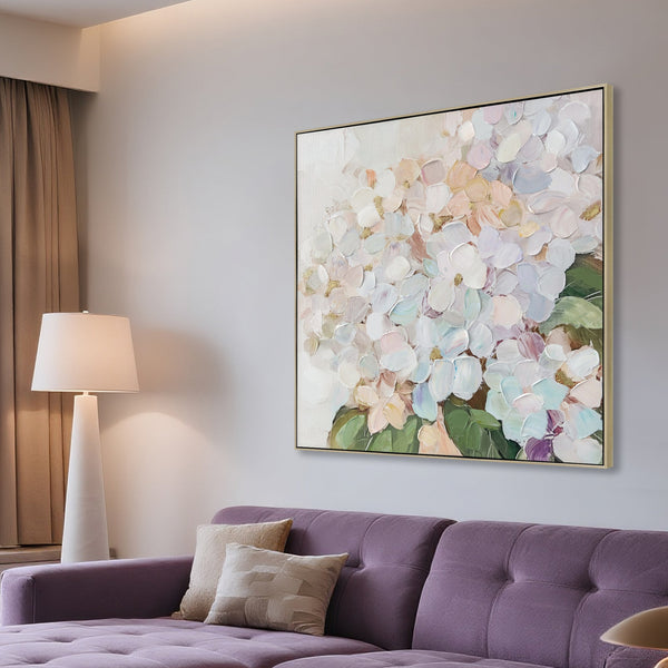 80 X 80CM Framed Canvas | Natural | Myka Home
