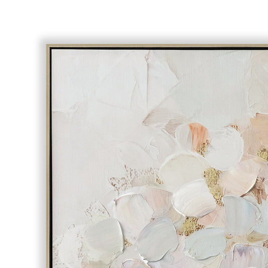 80 X 80CM Framed Canvas | Natural | Myka Home