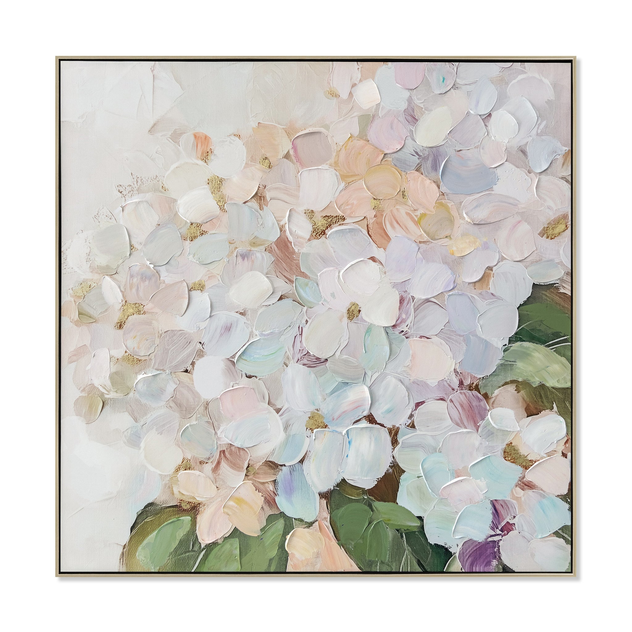 80 X 80CM Framed Canvas | Natural | Myka Home