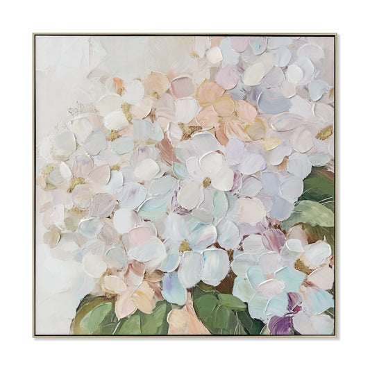 80 X 80CM Framed Canvas | Natural | Myka Home