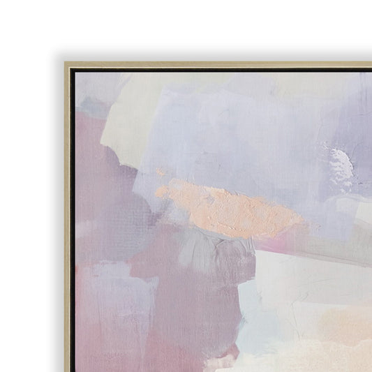 90 X 140CM Framed Canvas | Natural | Myka Home
