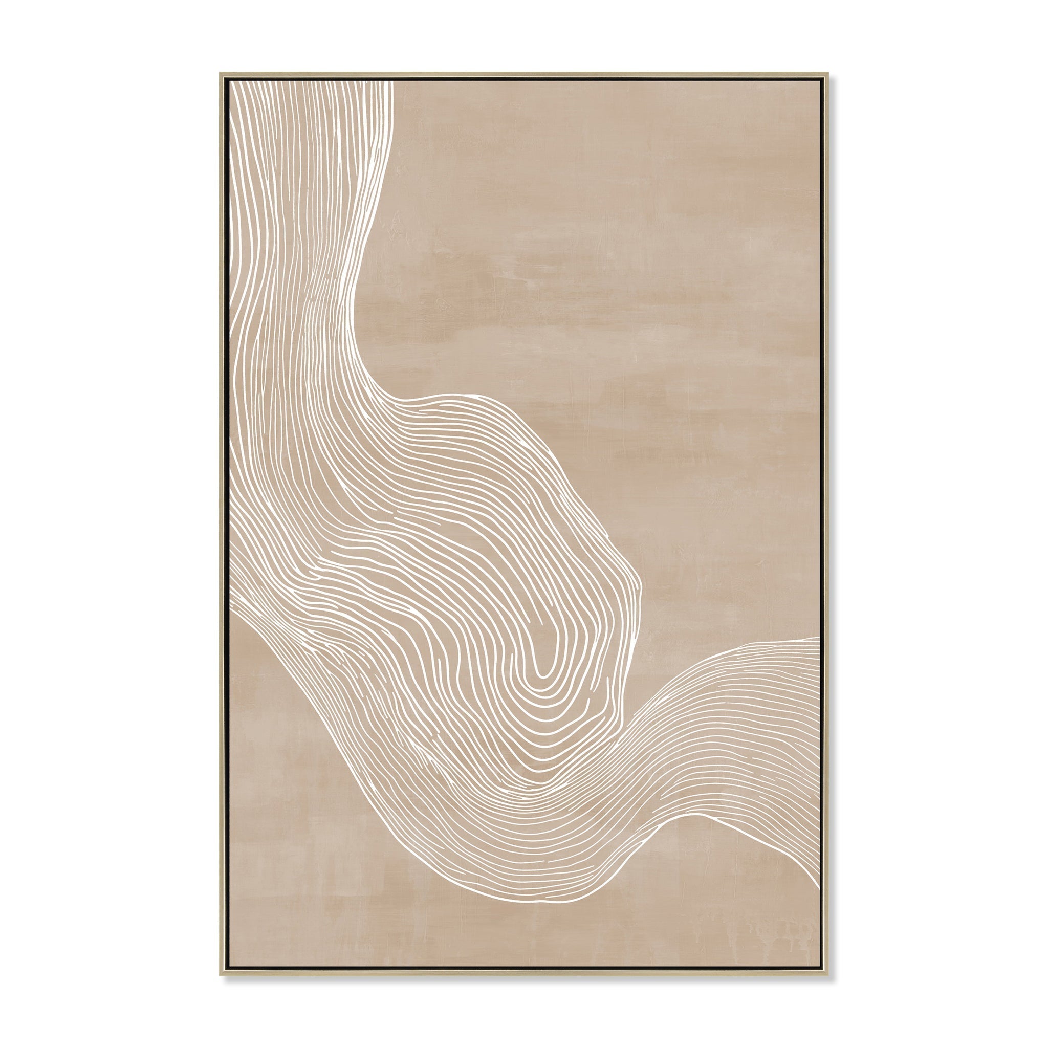 80 X 120CM Framed Canvas | Natural | Myka Home