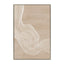 80 X 120CM Framed Canvas | Natural | Myka Home