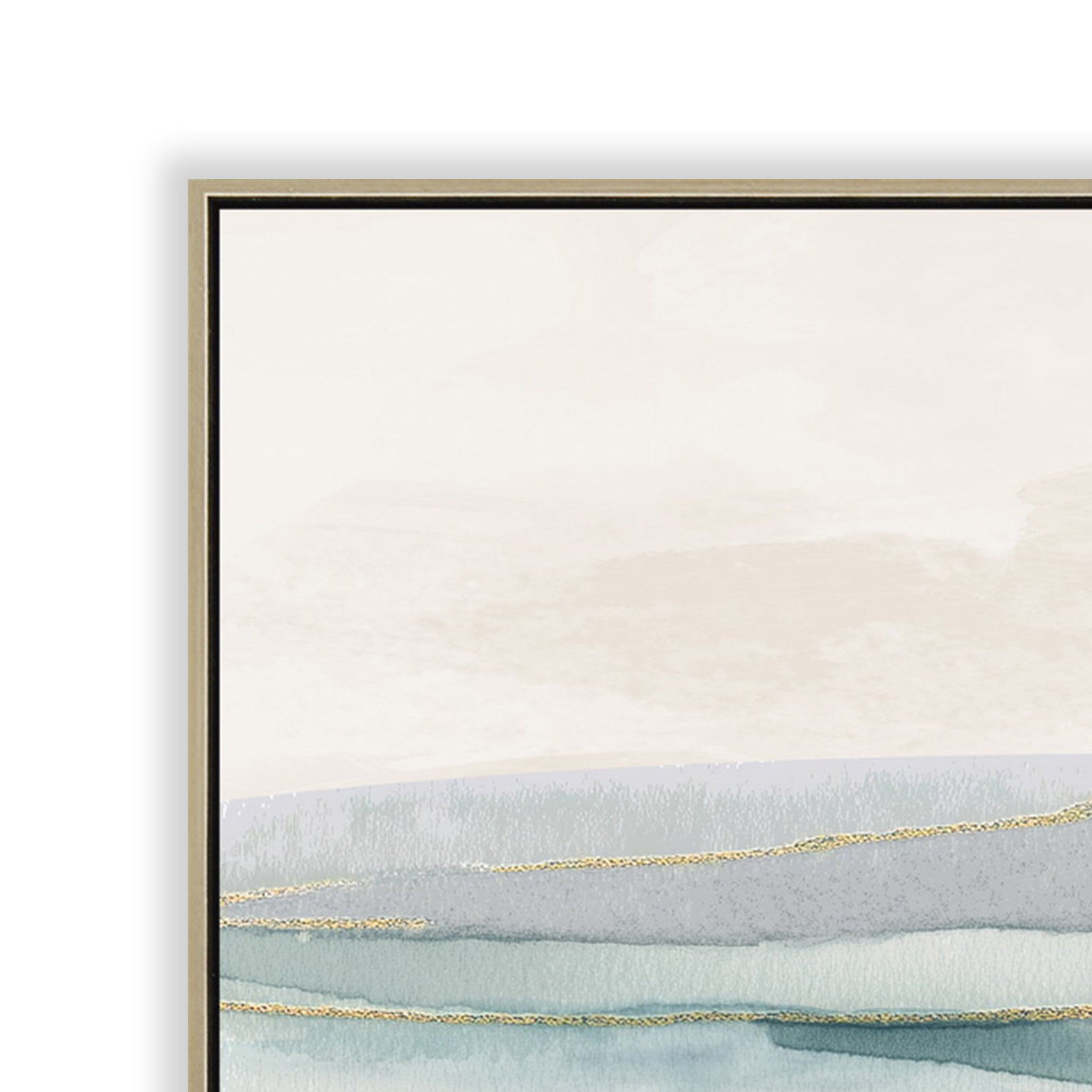 120 X 80CM Framed Canvas | Natural | Myka Home